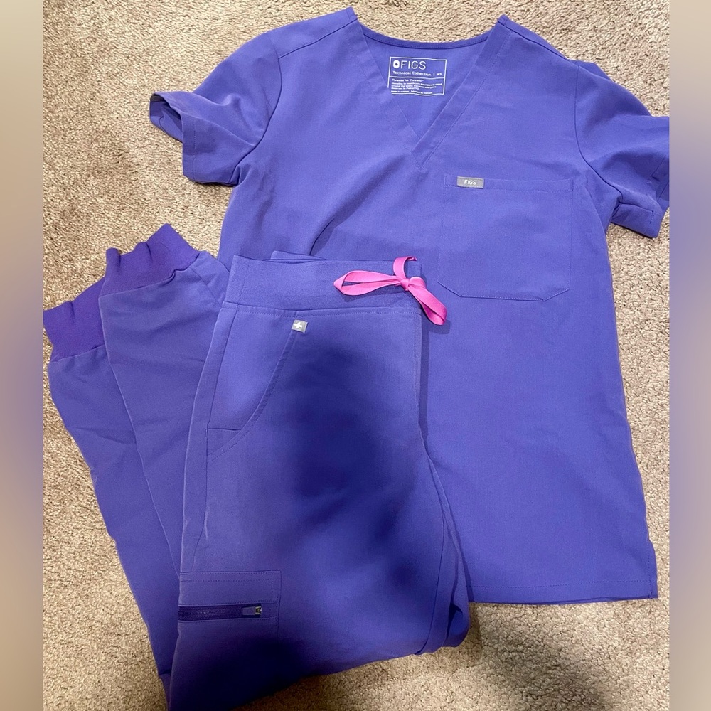 Figs scrubs set - Amethyst